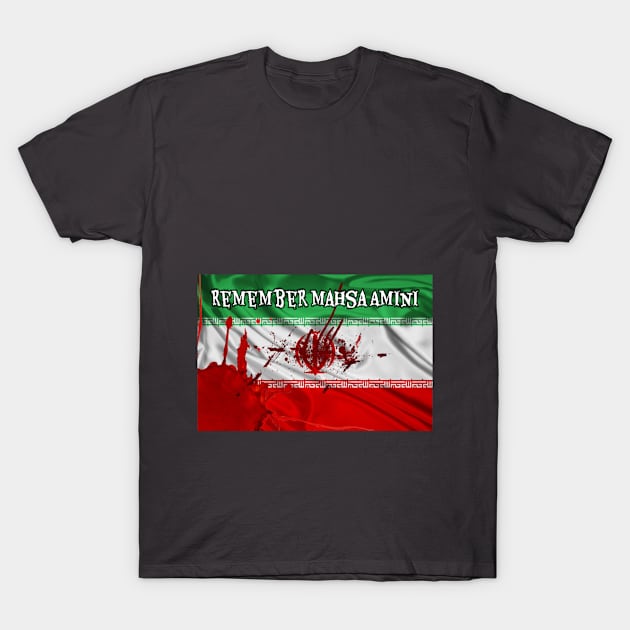 Remember Mahsa Amini - Iran Protests T-Shirt by The AEGIS Alliance